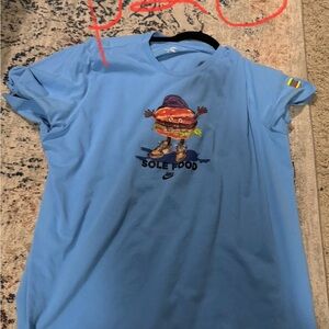 Blue Kids Shirt with Fun Graphic